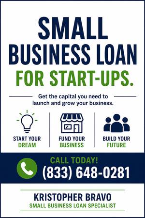 Small Business Loans - Borrow Up to $5 Million - financial services
